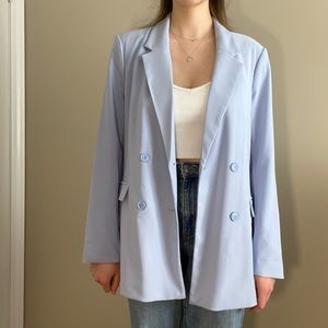 Light blue blazer